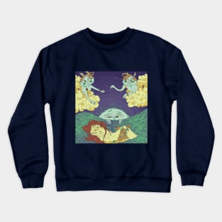 Annabel Lee Edgar Allan Poe Crewneck Sweatshirt